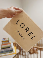 Load image into Gallery viewer, Custom Baby Name Banner