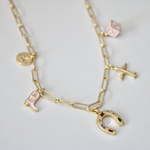 Load image into Gallery viewer, build your own charm necklace