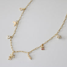 Load image into Gallery viewer, build your own charm necklace