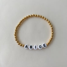 Load image into Gallery viewer, 4mm custom word bracelets