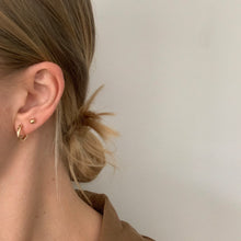 Load image into Gallery viewer, cecilia gold filled hoops