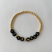 Load image into Gallery viewer, 4mm custom word bracelets