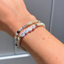 Load image into Gallery viewer, HOPE word bracelet