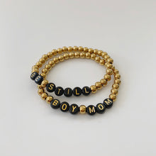 Load image into Gallery viewer, 6mm custom word bracelets