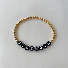 Load image into Gallery viewer, 4mm custom word bracelets