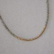 Load image into Gallery viewer, mini gemstone beaded necklace
