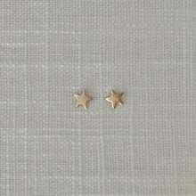 Load image into Gallery viewer, gold filled star studs
