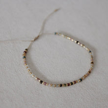 Load image into Gallery viewer, mini gemstone slider bracelets
