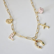 Load image into Gallery viewer, build your own charm necklace
