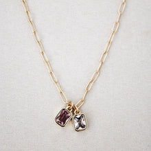 Load image into Gallery viewer, birthstone andee necklace
