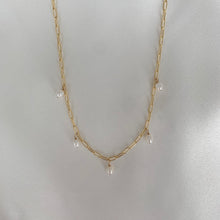 Load image into Gallery viewer, pearl rain necklace
