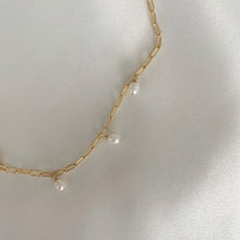 Load image into Gallery viewer, pearl rain necklace
