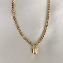 Load image into Gallery viewer, kennedy padlock necklace
