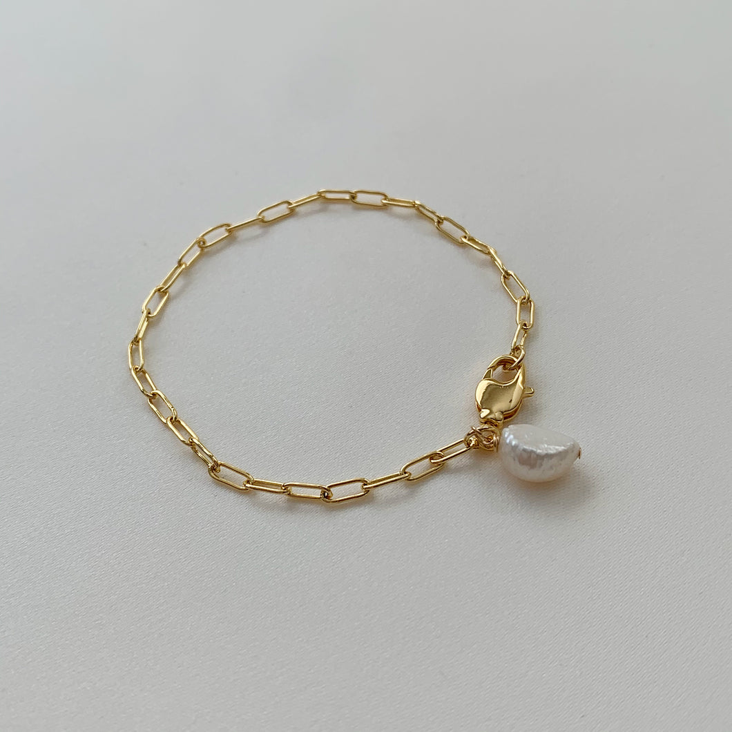 pearl drop andee bracelet