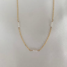 Load image into Gallery viewer, delicate pearl cluster necklace
