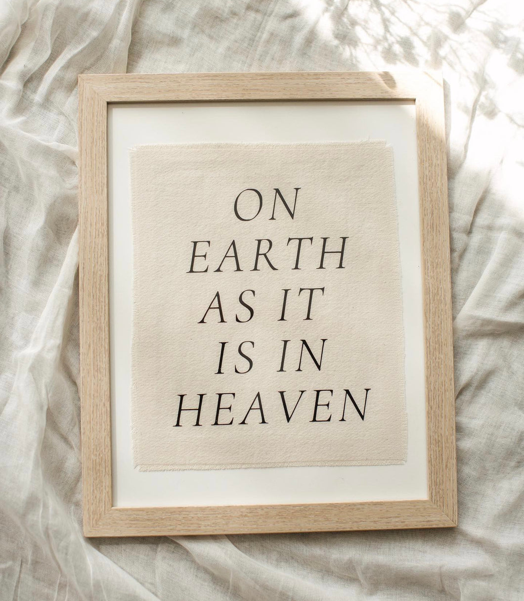 On Earth As It Is In Heaven Print
