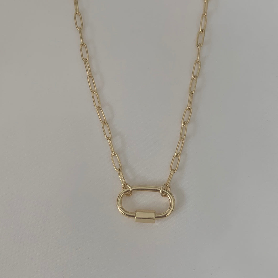 andee carabiner necklace