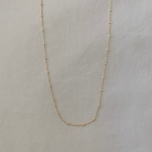Load image into Gallery viewer, dainty ball chain necklace
