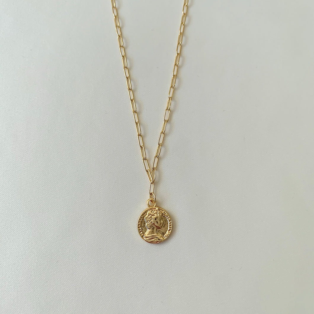andee coin necklace